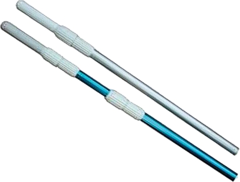 ASTE TELESCOPICHE ALLUMINIO X PISCINE  MT.1,80-3,60 C/SISTEMA GRIP & LOCK AP1017