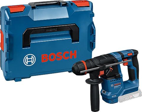 MARTELLI BOSCH TASSELLATORI GBH18V-18X  ONE CHUCK MANDRINO SDS/AUTOSERRANTE  C/2 BATTERIE 18V 2AH + L/BOXX 0611927101