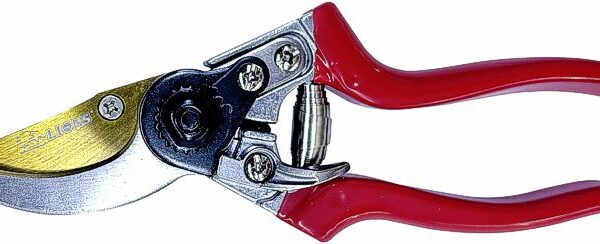 FORBICI X VIGNA LIONS LAMA ACCIAIO HRC58  MANICI RIVESTITI CM.21 P120611
