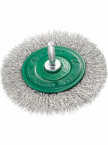 SPAZZOLE CIRCOLARI ACC.INOX MM.80  C/CODOLO GG83 0976