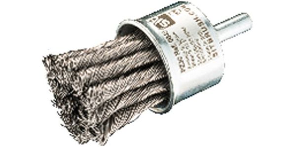 SPAZZOLE A PENNELLO ACC.INOX MM.22  MAZZETTI RITORTI C/CODOLO PZ20 0963