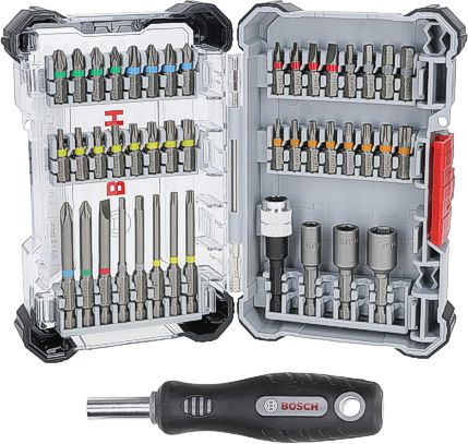 SET BOSCH PZ.44 + IMPUGNATURA PICK&CLICK  2607017733