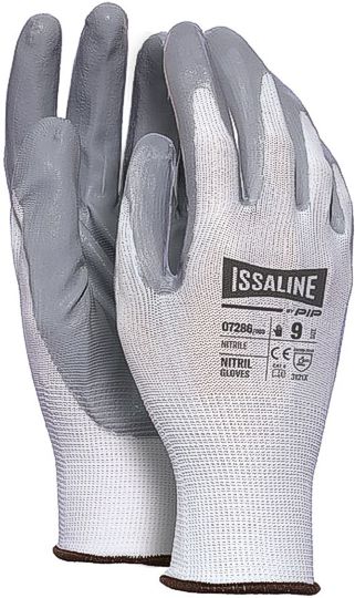 GUANTI FILO CONTINUO POLIESTERE/NITRILE  ISSALINE 07286DP-806 (12 pz)