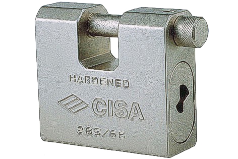 LUCCHETTI ACCIAIO CISA TOP C/CHIAVE LIM  28550-75-0