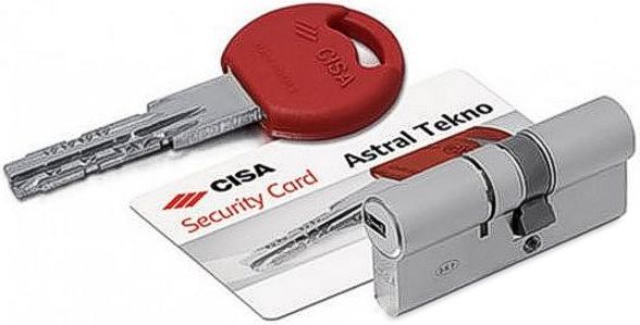 CILINDRI CISA TEKNO INOVATE CENTRALI  DOPPIO CILINDRO FRIZIONATO 0T311-29-0-12