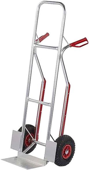 CARRELLI PORTAPACCHI ALLUMINIO 48X49  H.115 PORTATA KG.150 RUOTE PNEUMATICHE  80/10