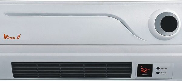 TERMOCONVETTORI A PARETE VINCO W.2000  2 MODALITÀ 1000/2000W 70323