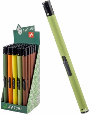 ACCENDIGAS A FIAMMA RICARICABILE  VESTA F039 (25 pz)