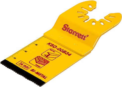 LAME STARRETT X MULTIUTENSILI OSCILLANTI  MM.40X34 KSO-00B34