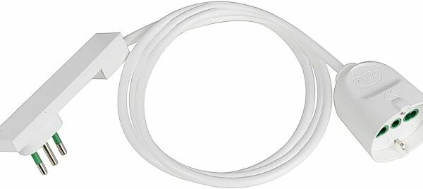 PROLUNGHE LINEARI FANTON SPINA  SALVASPAZIO 2P+T 10A PRESA BIPASSO/SCHUKO 2P+T 16A MT.3 92026RM