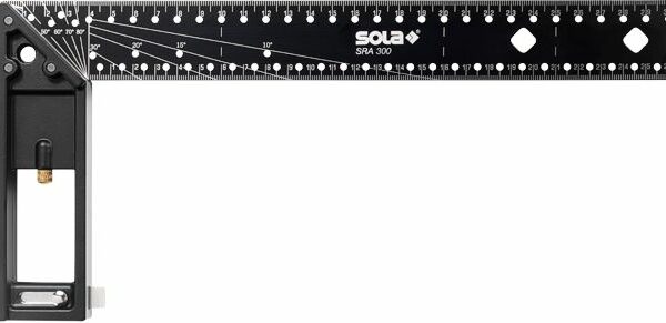 SQUADRE REGOLABILI SOLA C/GUIDE DI  PERFORAZIONE SRA300 56014601
