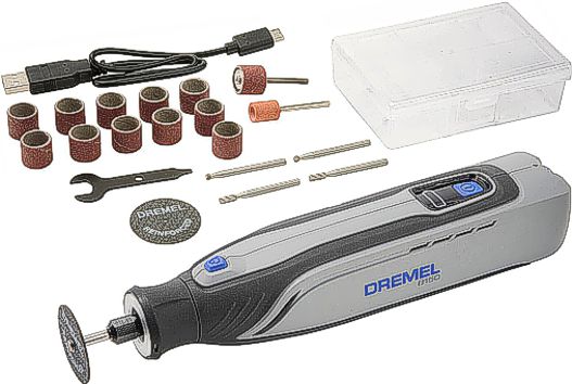 MINIUTENSILI DREMEL BATT.LITIO 7,2V 2AH  + 20 ACCESSORI F0138150JA
