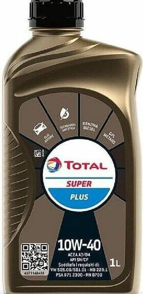 OLIO LUBRIFICANTE TOTAL SUPER PLUS 10W40  LT.1 44559